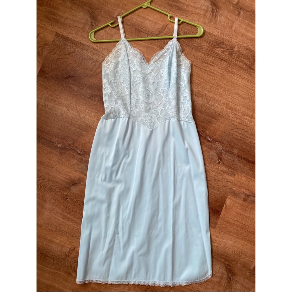 Vintage Blue Slip